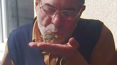 Huzurevi Sakinlerine 'Yavru Bıldırcın' Sürprizi