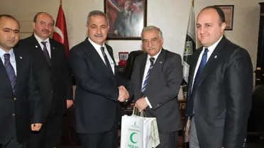 Yeşilay Genel Başkanı Balcı'dan Başkan Kara'ya Ziyaret