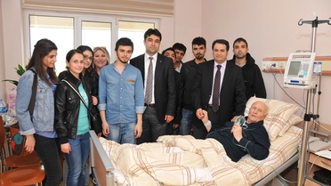 Genç Hukukçulardan Güneşdoğdu'ya Geçmiş Olsun Ziyareti
