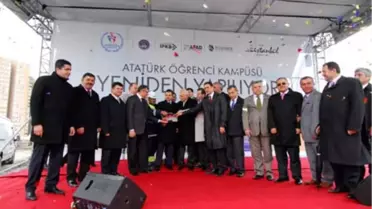 Öğrenci Yurdunun Temeli Atıldı
