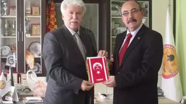Makedonya Tmbh Partisi Genel Başkanı Saraç'tan Ziyaret