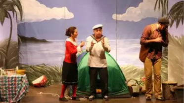 Göktürk Kültür Merkezi'nde Kahkaha Tufanı