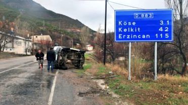 Gümüşhane'de Trafik Kazası: 8 Yaralı