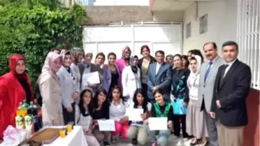 Nusaybin Çatom'da 17 Kadına Bilgisayar Sertifikası Verildi