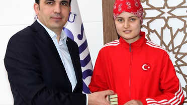 Selçuklu'da Dünya İkincisine Ödül