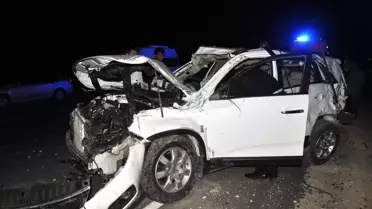Nusaybin'de Trafik Kazası: 1 Ölü, 4 Yaralı