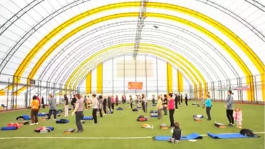 Beylikdüzü Halkı Sporla Uyanıyor