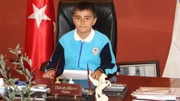 Burhaniye'de Çocuk Başkan
