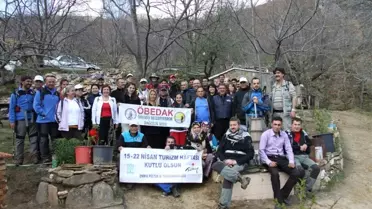 Ödemişli Dağcılar Turizm Haftası'nı Zirvede Kutladı