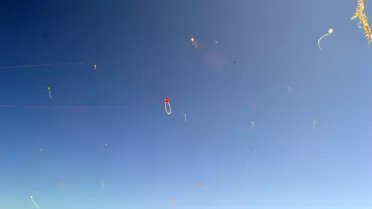 Uçurtmalar Datça Semalarını Renklendirdi