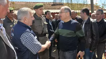 Vali Yaman Selzedeleri Ziyaret Etti