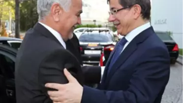 Davutoğlu, Haşimi ile Ortadoğu'yu Görüştü