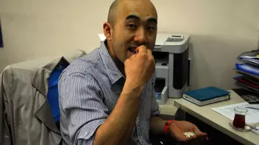 Japon Komori İlk Kez Çekirdek Çitledi