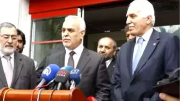 Sp Genel Başkanı Kamalak, Haşimi ile Bir Araya Geldi