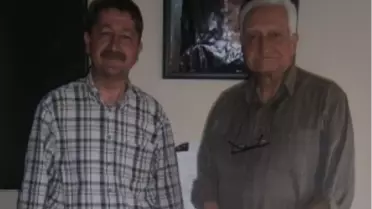 Tarihçi Orhan Koloğlu'na 23 Nisan Ziyareti