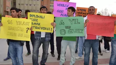 5 Bin Kişilik Fakülteden 150 Kişilik Eylem