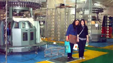Burhaniyeli Öğrenciler Bursa'da Tekstil Fabrikası Gezdi