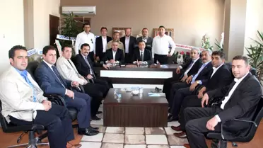 AK Parti Çorum İl Başkanı Ceylan'a Sungurlu Teşkilatı'ndan Kutlama Ziyareti