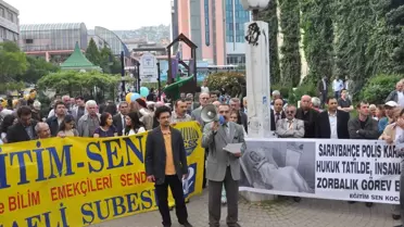 Eğitim-Sen'den 'Şiddet Karşıtı' Eylem