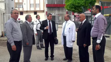 AK Parti Şehitkamil İlçe Başkanı Hasan Çoşkun, Şehitkamil Devlet Hastanesini Ziyaret Etti