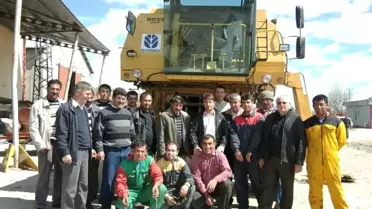 Gülşehir ve Kozaklı İlçesinde Biçerdöver Operatörü Yetiştirme Kursu Açıldı