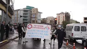 Nevşehir'de Uluslararası Halkoyunları Festivali Başladı
