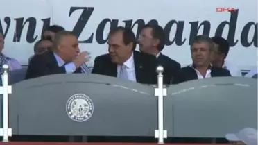 Nazilli Belediyespor, Şampiyonluk Kupasını Yıldırım Demirören'in Elinden Aldı