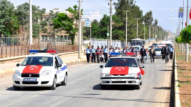 Akçakale'de İlk Defa Trafik Yürüyüş Korteji Düzenlendi