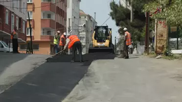 Çorlu Belediyesi Asfalt Çalışmalarını Hızlandırdı