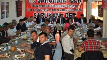 Saruhan-Der MHP'yi Kahvaltıda Ağırladı