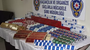 Zonguldak Emniyetinden Kaçak Sigara Operasyonu
