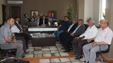 Osmancık Heyeti'nden AK Parti Çorum İl Başkanlığına Ziyaret
