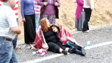 Kaygan Yol Kazası: 1 Ölü, 4 Yaralı