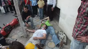Motosiklet ile Bisiklet Çarpıştı: 3 Yaralı