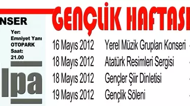 Söke'de Gençlik Haftası Renkli Geçecek