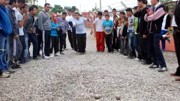 Besni'de Bocce Şampiyonası Düzenlendi