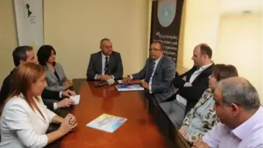 Kent Konseyi Başkanı Ağırladı