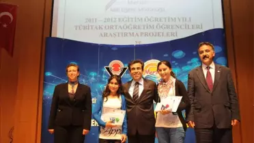 'Ortaöğretim Öğrencileri Araştırma Proje Yarışması' Ödülleri Verildi