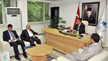 Yeşilay Genel Başkanından Başkan Oğul'a Ziyaret
