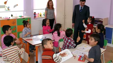Vali Yılmaz Anaokulunu Ziyaret Etti