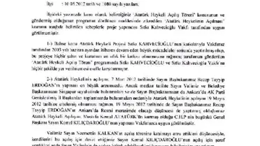 Artvin'de Valilik ile Vakıf Arasında Anlaşmazlığa Neden Olan Atatürk Heykeli Yarın Açılıyor