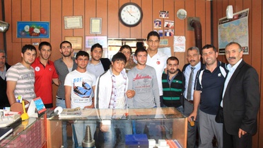 Avrupa Şampiyonu Taha Akgül Memleketini Ziyaret Etti