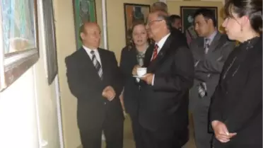 'Ebrularda Hayat Ağacı' Resim Sergisi