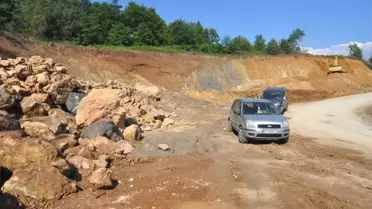 İnegöl'ün Kaplıca Cenneti Oylat Yolu Genişliyor