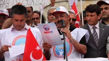 Eğitim-İş Nevşehir Şube Başkanı Mustafa Malkoç Açıklaması