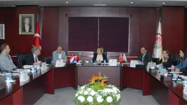 Kardeş Şehir Nıjmegen Heyeti, Gto'yu Ziyaret Etti