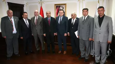 Tzob Genel Başkanı ve Oda Başkanları Bakan Eker'i Ziyaret Etti