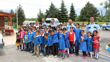 Öğrenciler Tosya Bölge Trafik Amirliği'ni Ziyaret Etti