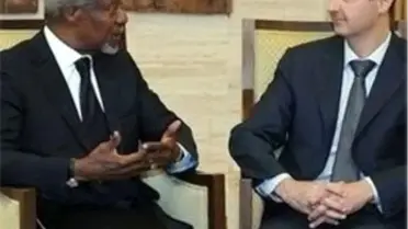 Annan, Esad ile Görüştü