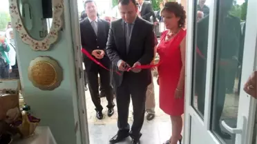 Enezkartopu Ahşap Boyama Atölyesi Sergisi Açıldı